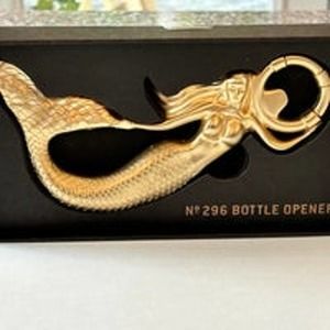 Lady Luck Mermaid Bottle Opener Brass-Coated by Gentlemen's Hardware No.‎ 296
